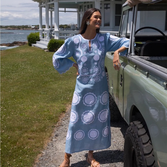 ASHA Dresses & Skirts - ASHA by Ashley McCormick Alice Kaftan NWT, size small